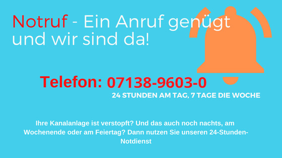 Notruf 07138-9603-0