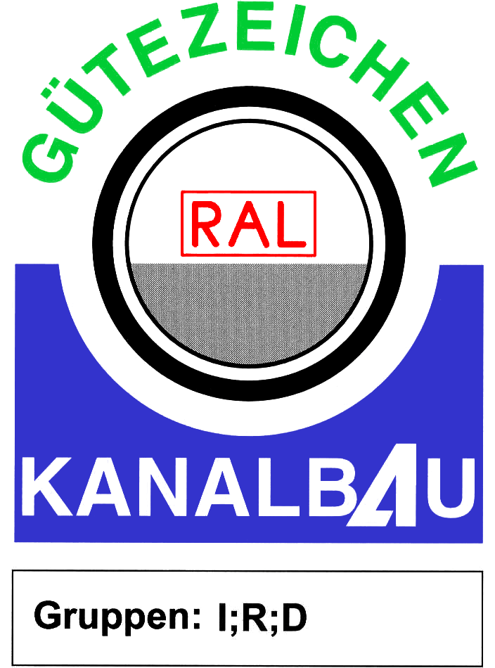 Gütezeichen Kanalbau