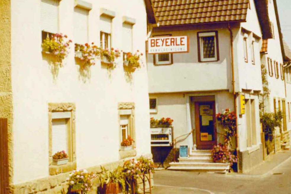 Erster Beyerle Firmensitz 1964